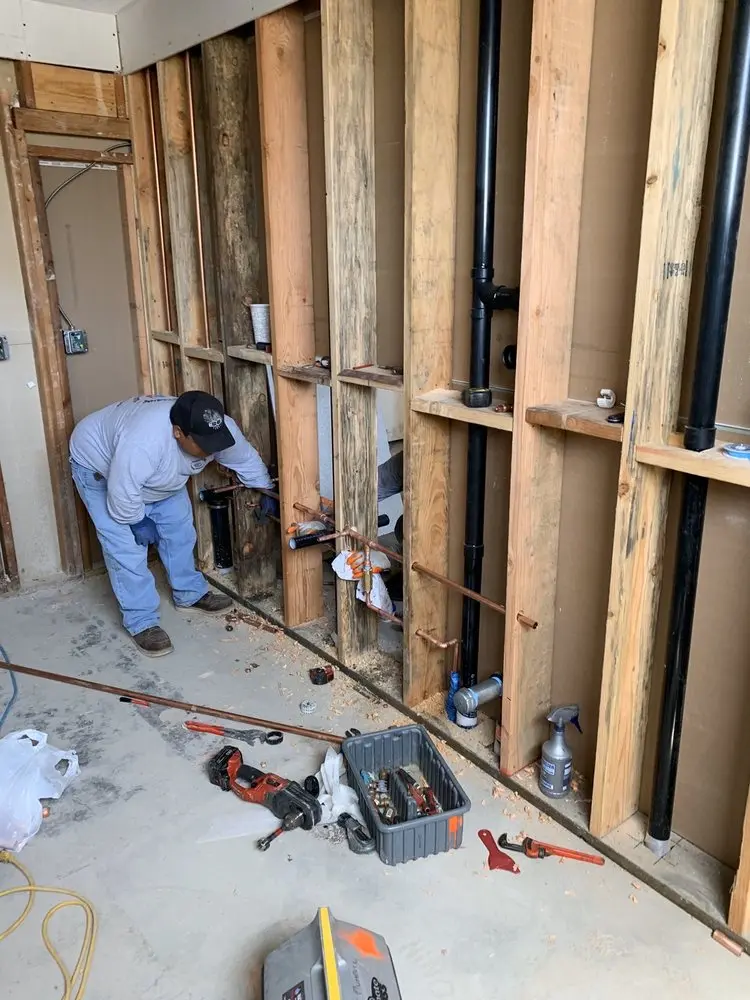 Commercial rough-in plumbing for Gas Line Repair in Downtown Boston